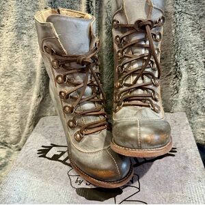 FREEBIRD BOROW LACE-UP BOOTS